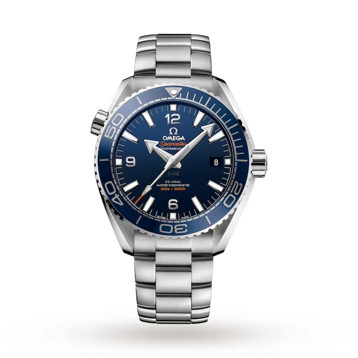 Omega Heritage Automatic Men’s Watch with Blue Material Dial, Stainless Steel Case & Bracelet, 600m Water Resistant / O21530442103001