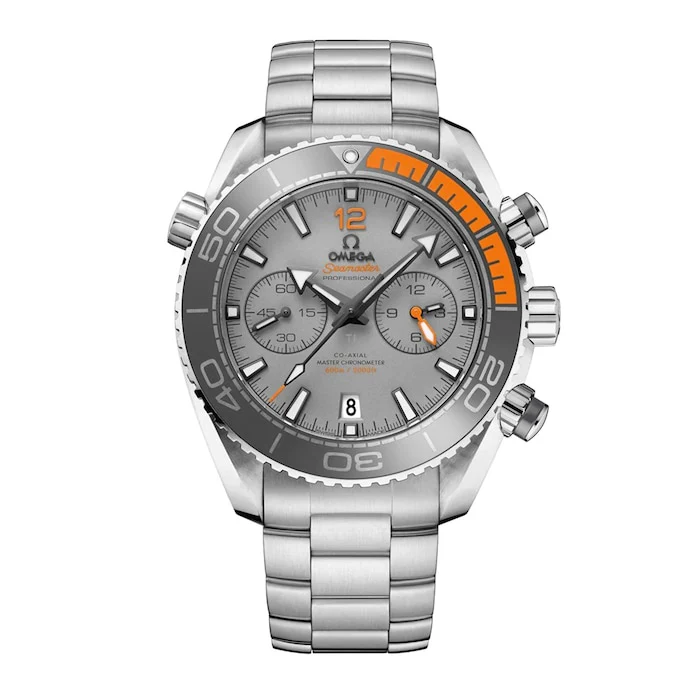 Omega Heritage Automatic Men’s Watch with Grey Material Dial, Titanium Case, 600m Water Resistant / O21590465199001