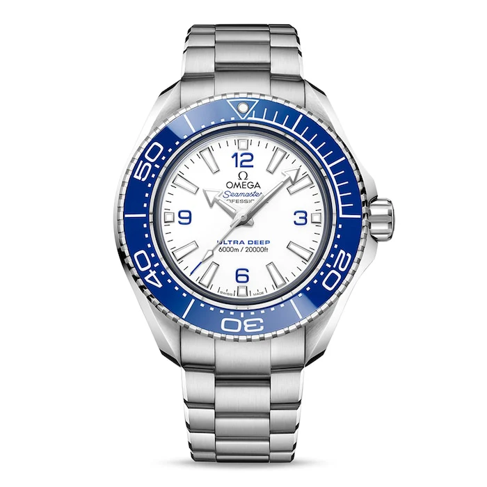 Omega Heritage Automatic Men’s Watch with White Material Dial, Stainless Steel Case & Bracelet, 000m Water Resistant / O21530462104001
