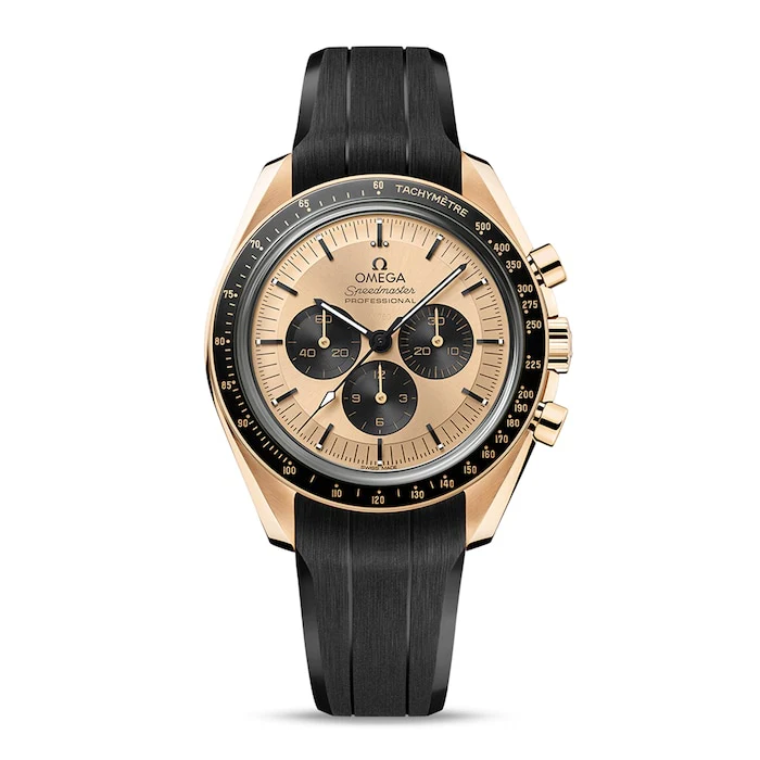 Omega Manual Wind 42mm Men’s Watch with Yellow Material Dial, Ceramic Case, 50m Water Resistant / O31062425099001