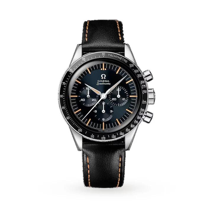 Omega Manual Wind 70mm Men’s Watch with Blue Material Dial, Stainless Steel Case, 50m Water Resistant / O31032405006001