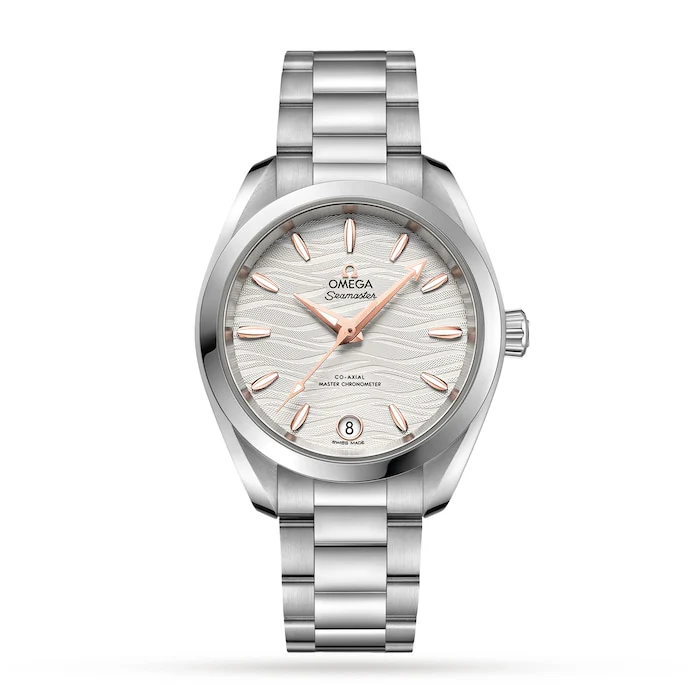 Omega Seamaster Aqua Terra Co-Axial Master Chronometer 34mm Ladies Watch Luxury Watch O22010342002001