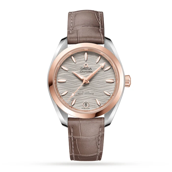 Omega Seamaster Aqua Terra Co-Axial Master Chronometer 34mm Ladies Watch Luxury Watch O22023342006001