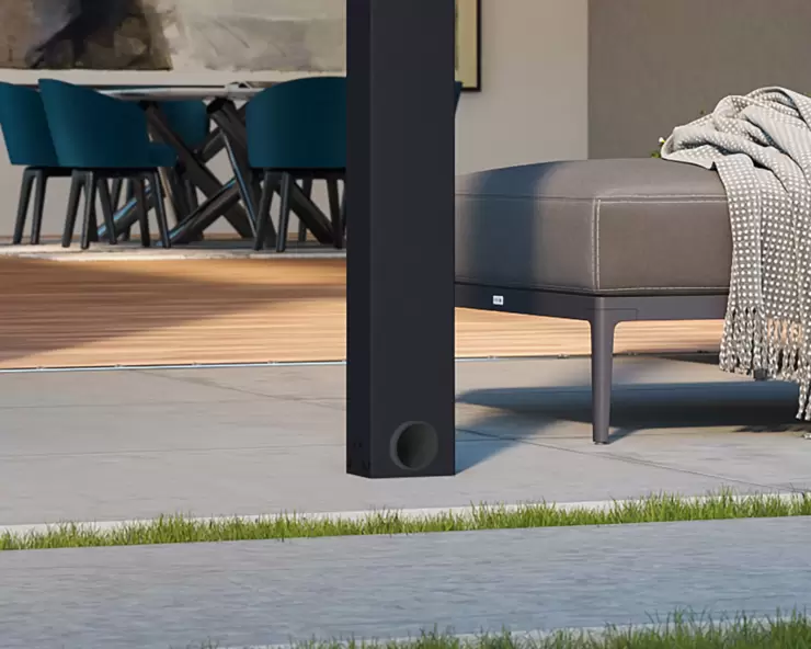 Palram Canopia Stockholm 11ft 2" x 12ft 2" (3.4 x 3.7m) Aluminium Patio Cover - Image 6