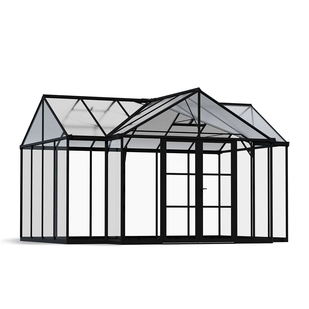 Palram Canopia Triomphe 12ft 5" x 15ft (3.8 x 4.5m) Garden Room Greenhouse - Image 8