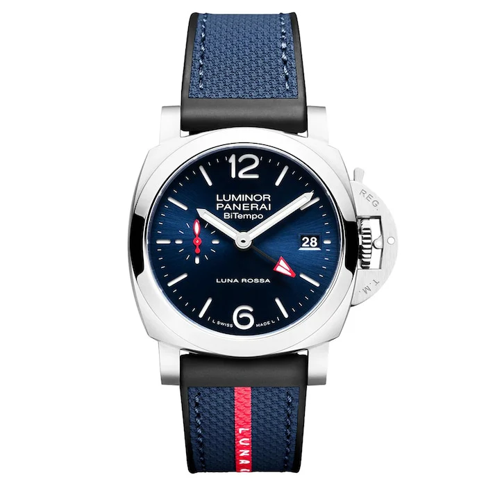 Panerai Automatic 40mm Men’s Watch with Blue Material Dial, Stainless Steel Case, 100m Water Resistant / PAM01404