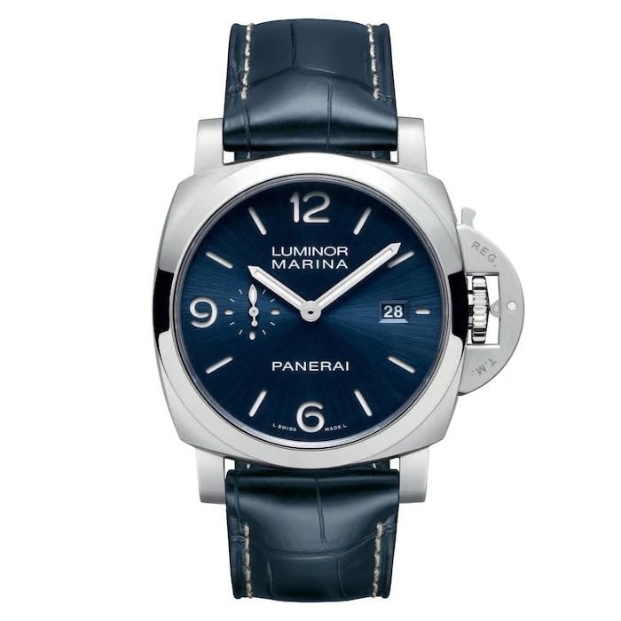 Panerai Automatic 44mm Men’s Watch with Blue Material Dial, Stainless Steel Case, 500m Water Resistant / PAM03313