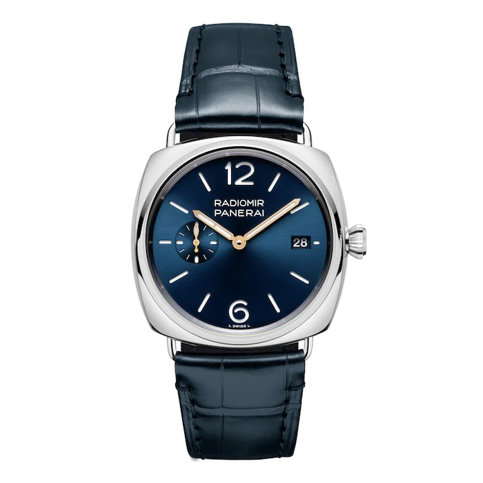 Panerai Elegance Automatic 40mm Men’s Watch with Blue Material Dial, Stainless Steel Case, 300m Water Resistant / PAM01293