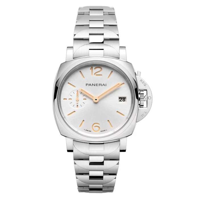 Panerai Luminor Due 38mm Ladies Watch White Luxury Watch Swiss Made High Precision Movement PAM01508