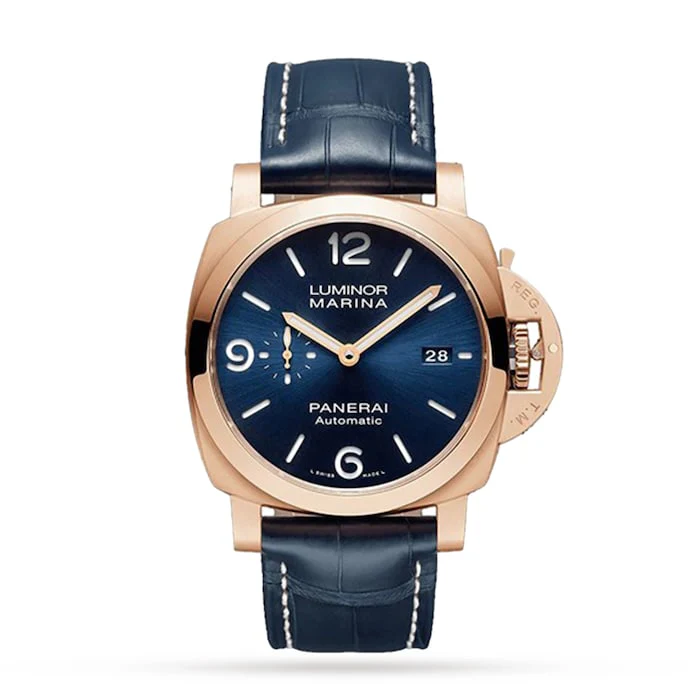 Panerai Luminor Marina Goldtech 44mm Luxury Watch Luxury Watch Swiss Made Highâ Precision Movement Sapphire Crystal Premium Case Water Resistant  PAM01112