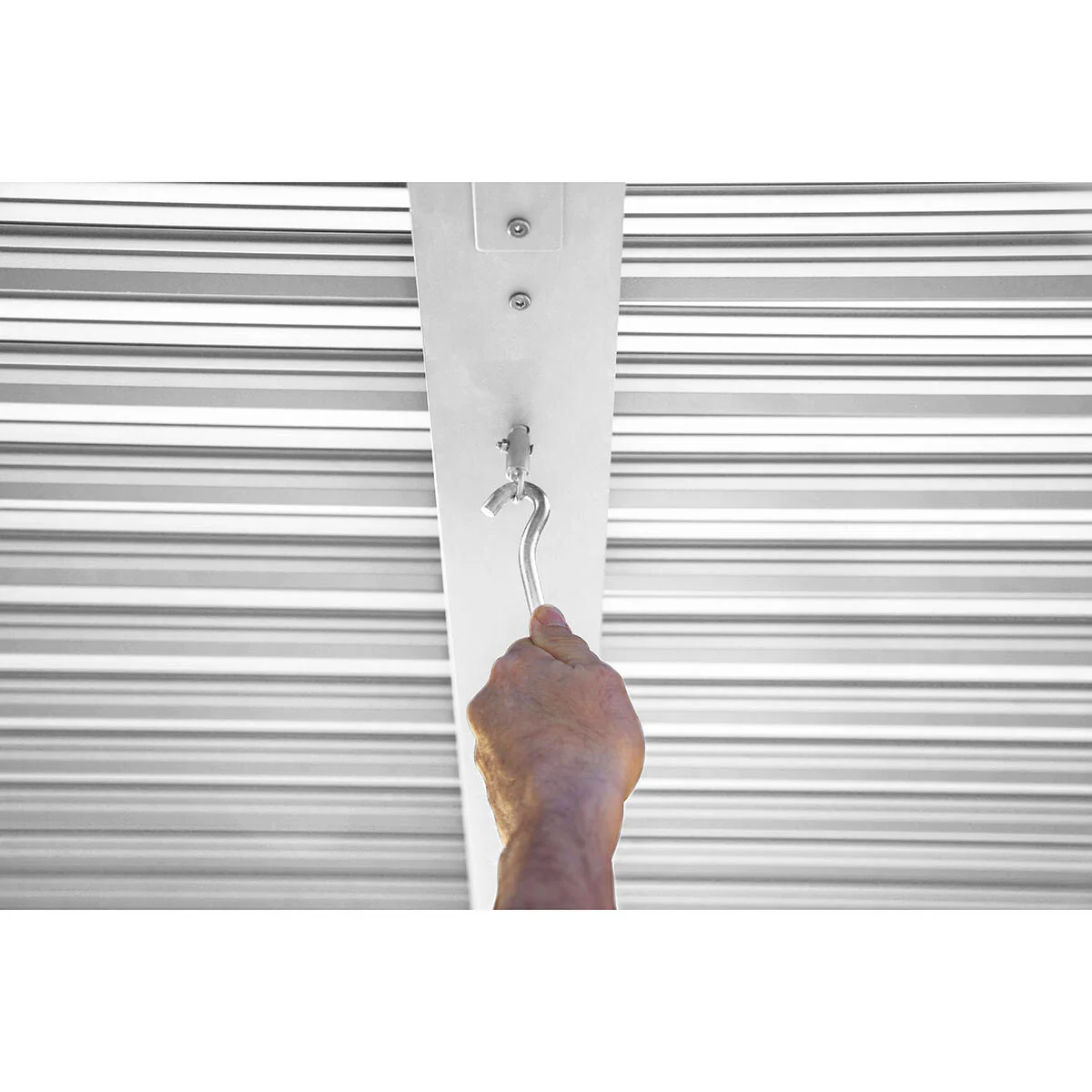 Paragon Novara 10ft x 12ft (3 x 3.6m) Louvered Pergola in White - Image 5