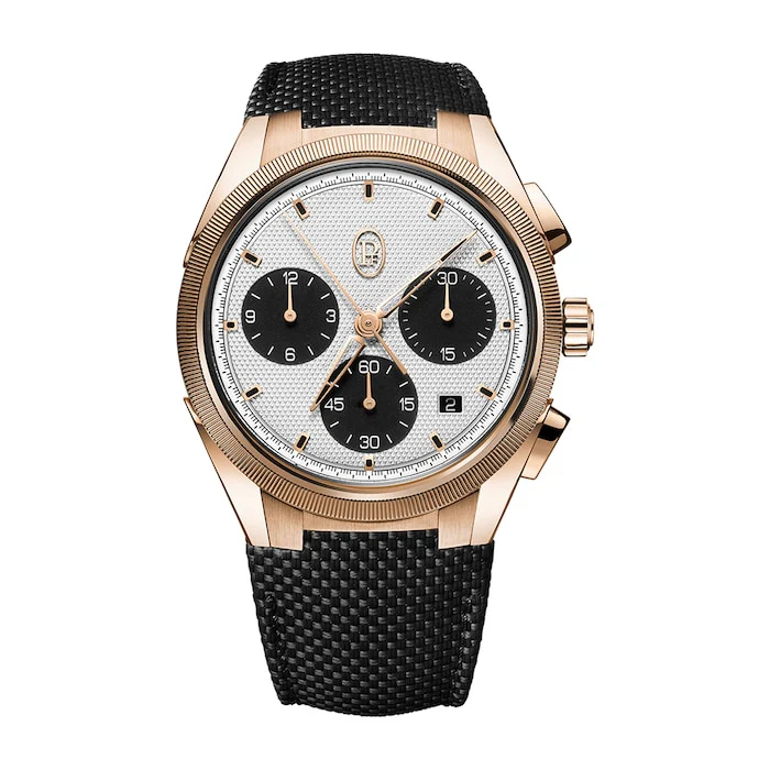 Parmigiani Fleurier Elegance Automatic 42mm Men’s Watch with White Material Dial, Stainless Steel Case, 100m Water Resistant / pfc931-2020001-400182