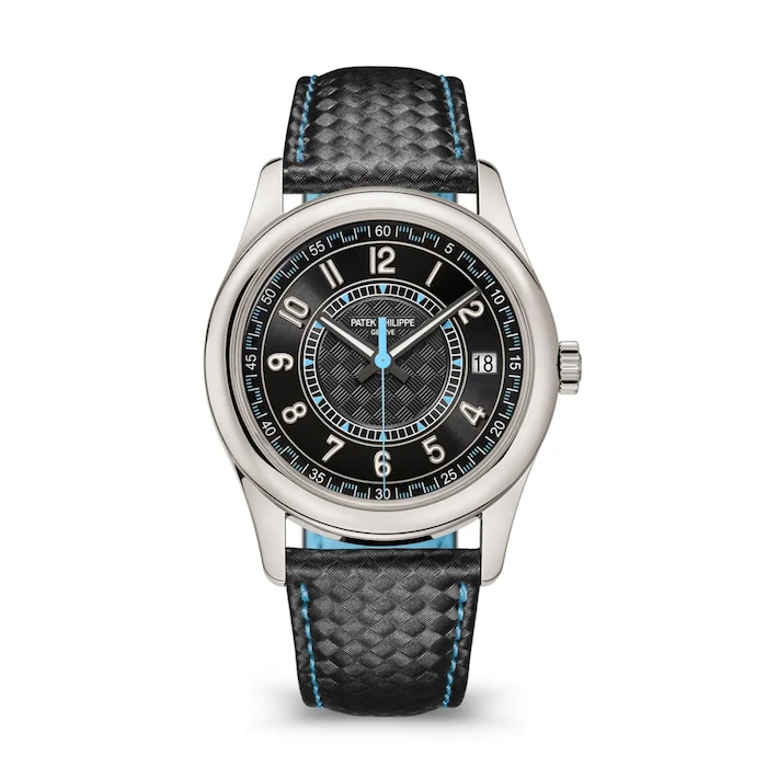 Patek Philippe Automatic 40mm Men’s Watch with Black Material Dial, Gold Case, 30m Water Resistant / 6007G-011