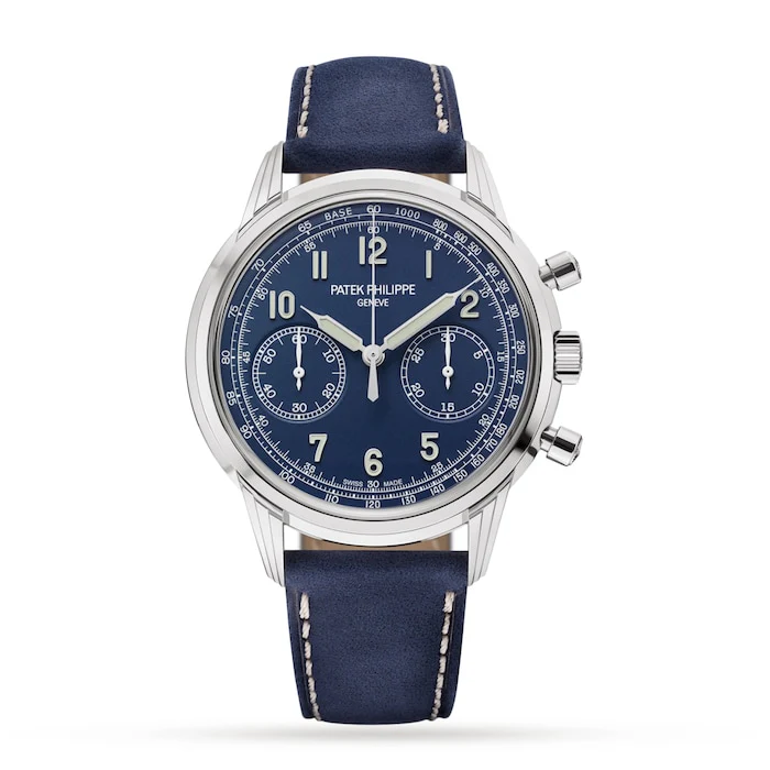 Patek Philippe Automatic 41mm Men’s Watch with Blue Material Dial, Gold Case, 30m Water Resistant / 5172G-001