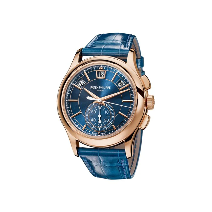 Patek Philippe Automatic 42mm Men’s Watch with Blue Material Dial, Gold Case, 30m Water Resistant / 5905R-010 Fast Dispached - Image 3