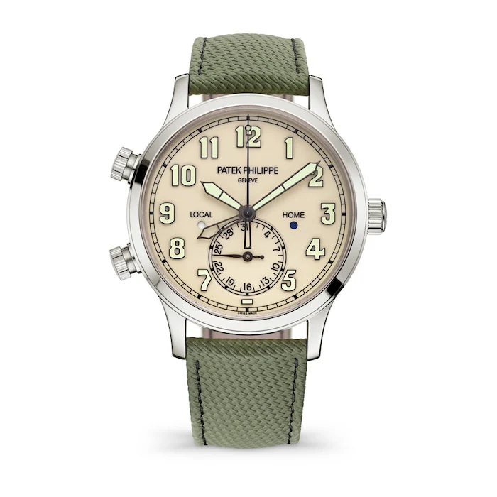 Patek Philippe Automatic 42mm Men’s Watch with Ivory Material Dial, Gold Case, 30m Water Resistant / 5524G-010 Fast Dispached