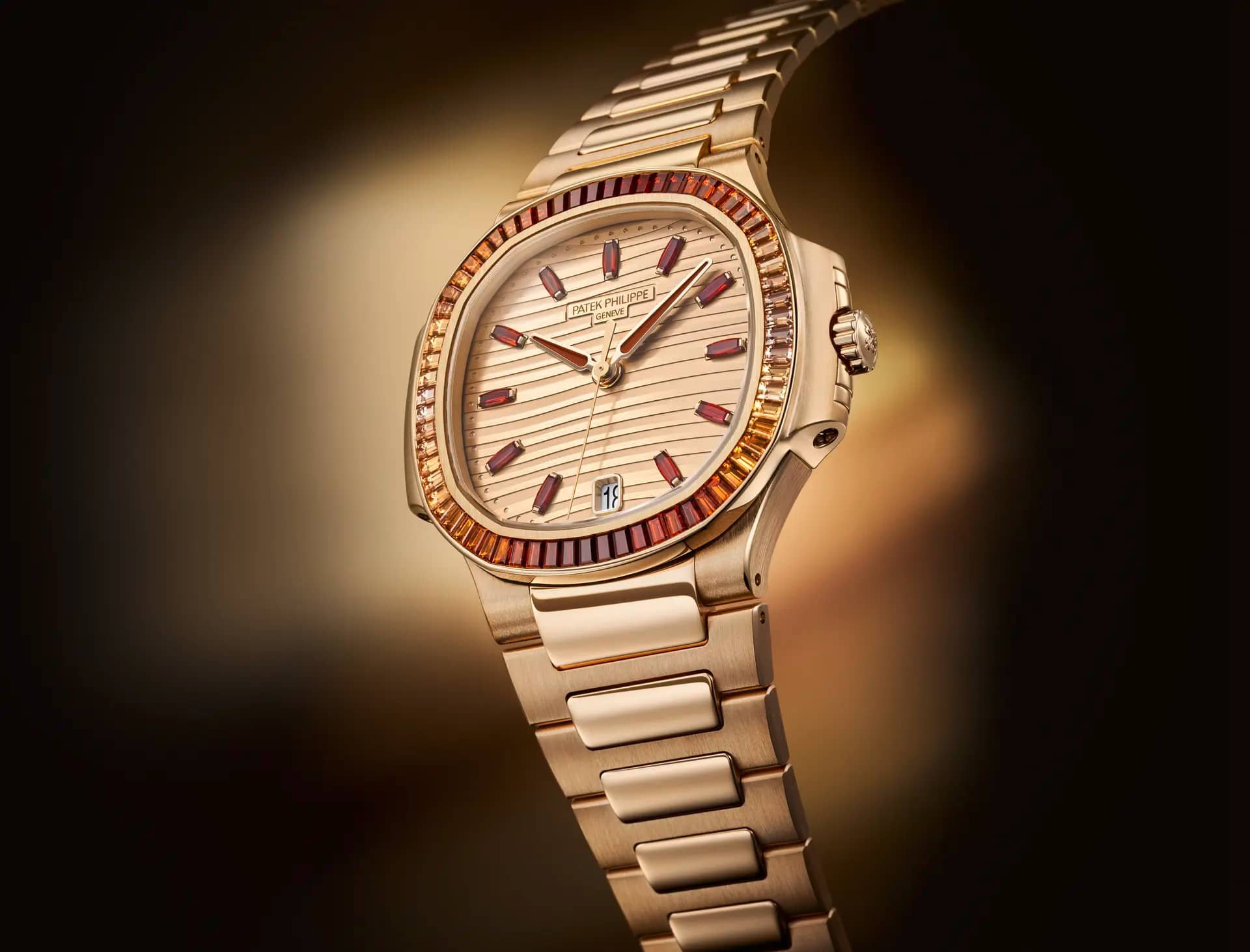 Patek Philippe Nautilus Rose Gold Luxury Watch Luxury Watch Swiss Made High Precision Movement  7118/1300R-001 - Image 2