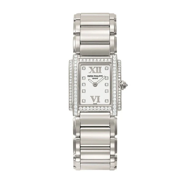 Patek Philippe Twenty~4 Watch Luxury Watch Swiss Made High Precision Movement Sapphire Crystal 4908/200G WHT