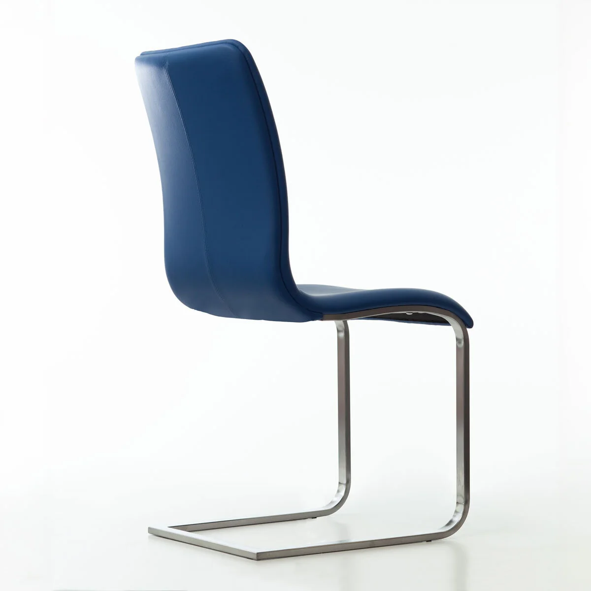 Peressini Rio Blue Faux Leather Dining Chair, 2 Pack - Image 6
