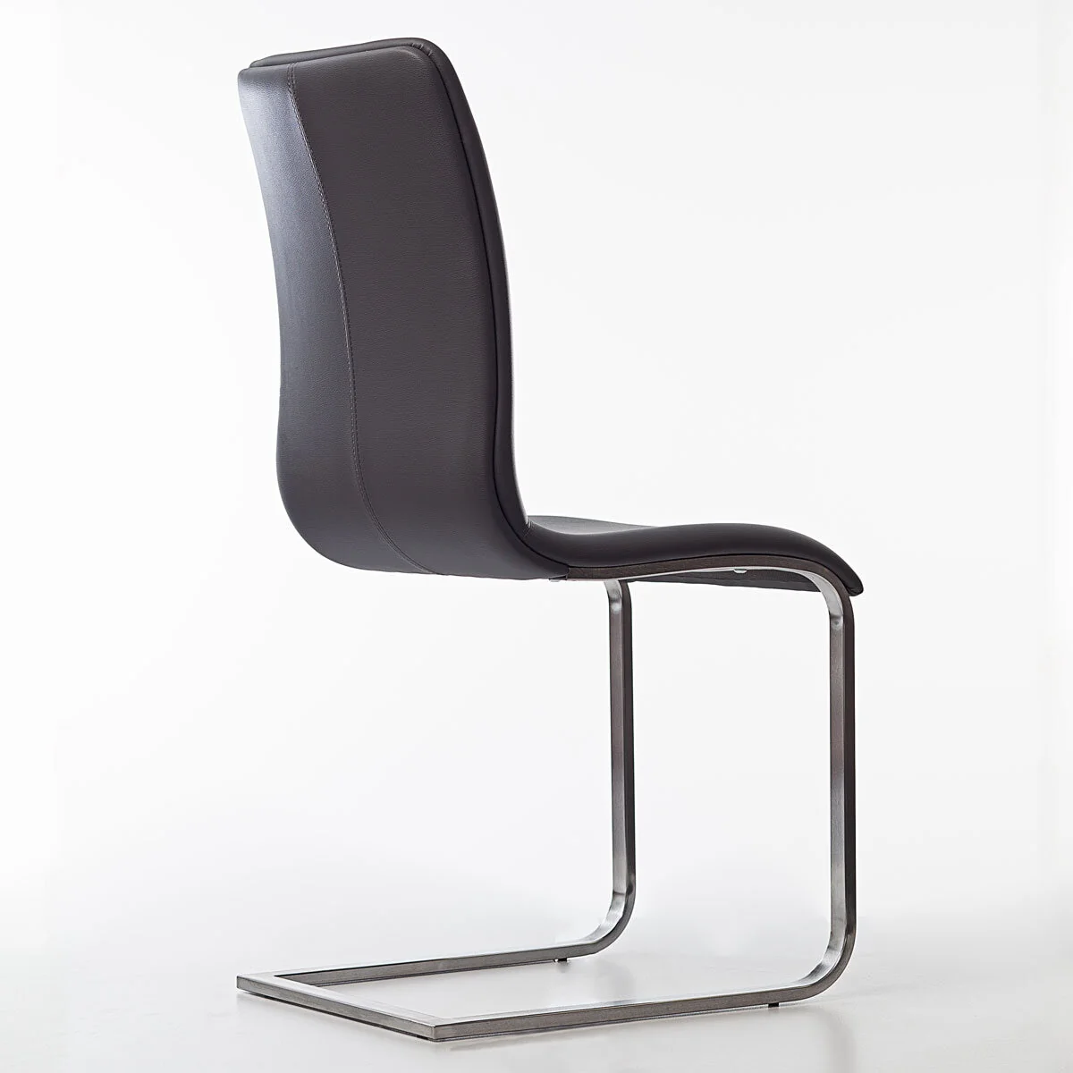 Peressini Rio Grey Faux Leather Dining Chair, 2 Pack - Image 7