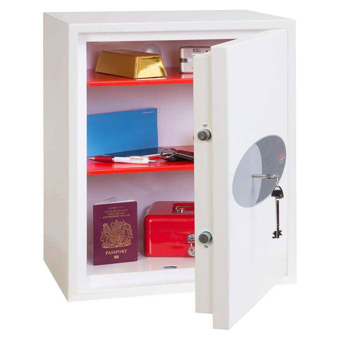 Phoenix 42 Litre Fortress SS1183K Security Safe with Key Lock - Image 3