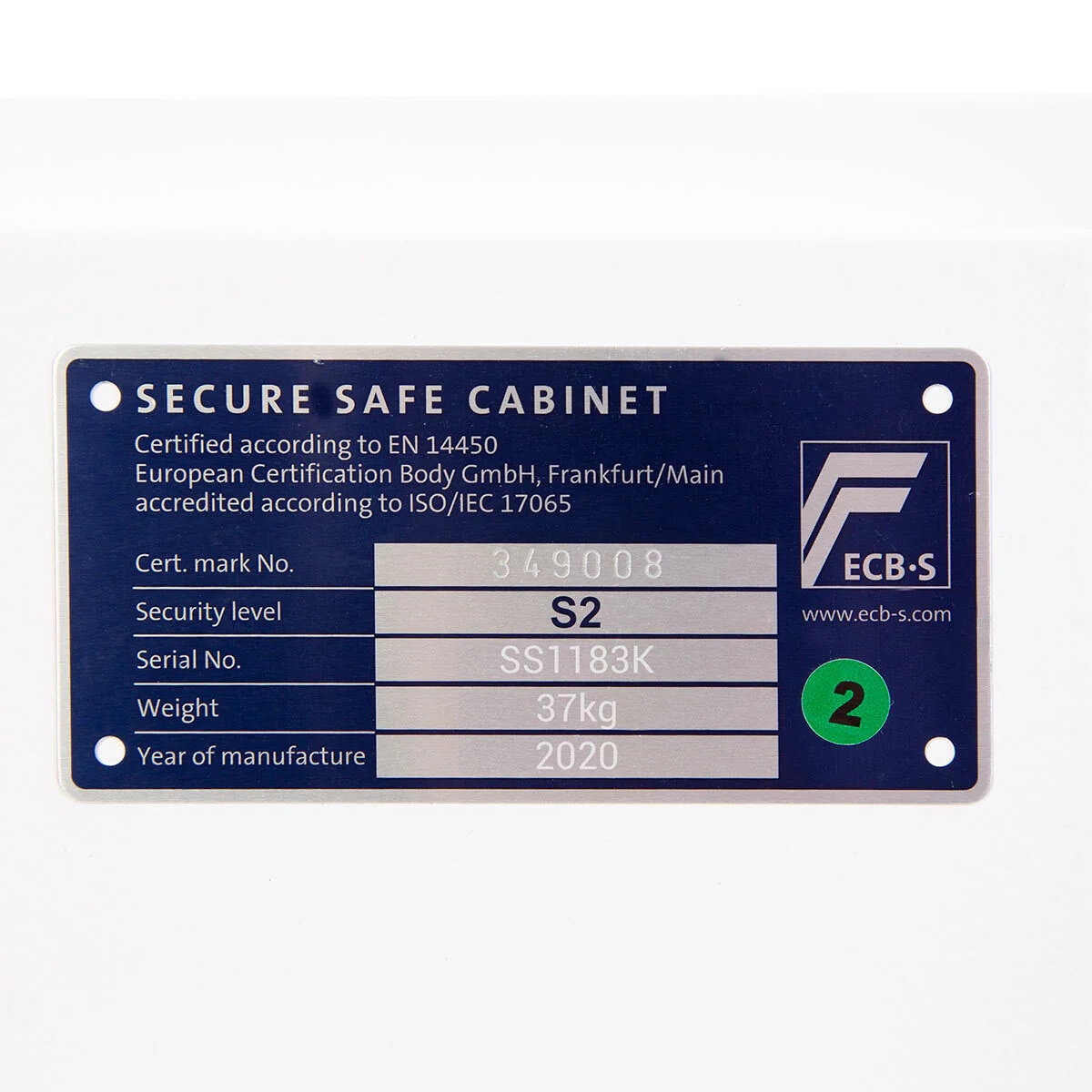Phoenix 42 Litre Fortress SS1183K Security Safe with Key Lock - Image 7