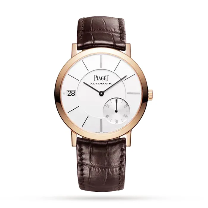 Piaget Automatic 00mm Men’s Watch with Silver Material Dial, Gold Case, 30m Water Resistant / G0A38131