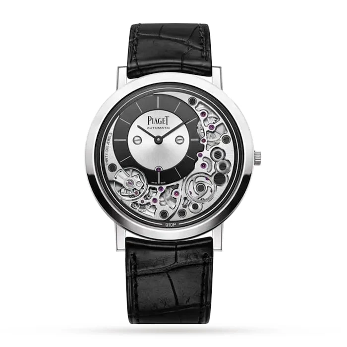 Piaget Automatic 30mm Men’s Watch with Black Material Dial, Gold Case, 30m Water Resistant / G0A43121