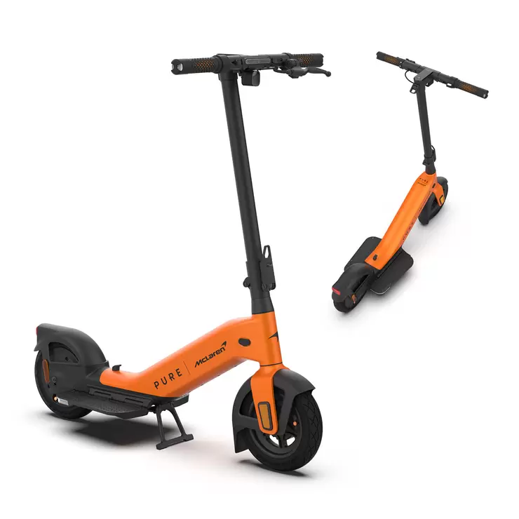 Pure Advance x McLaren Electric Scooter In Papaya - Image 2