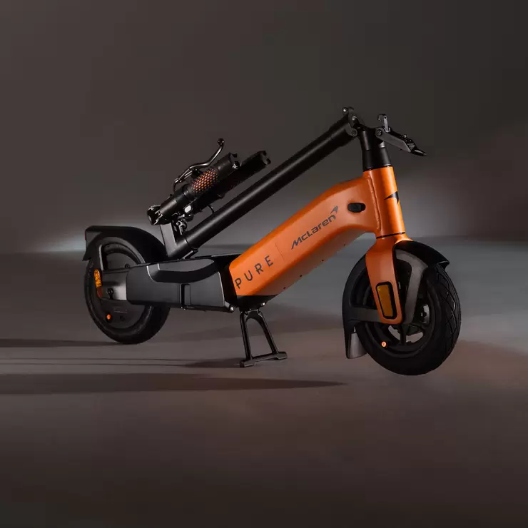 Pure Advance x McLaren Electric Scooter In Papaya - Image 3