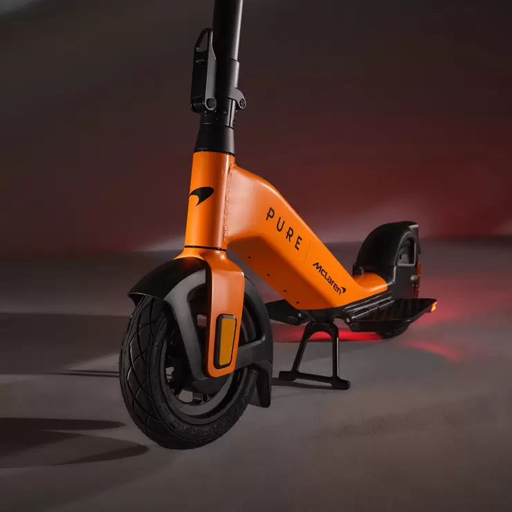 Pure Advance x McLaren Electric Scooter In Papaya - Image 4