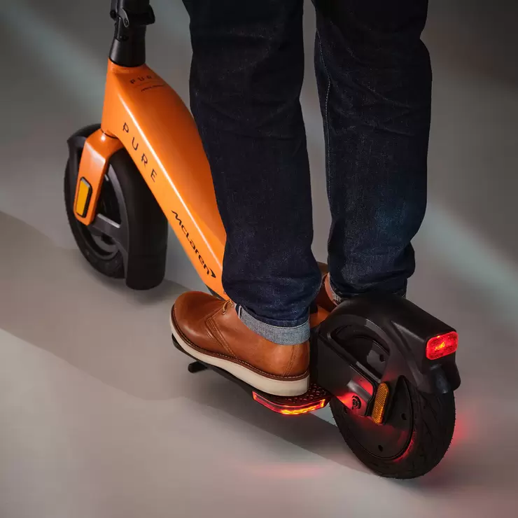 Pure Advance x McLaren Electric Scooter In Papaya - Image 5