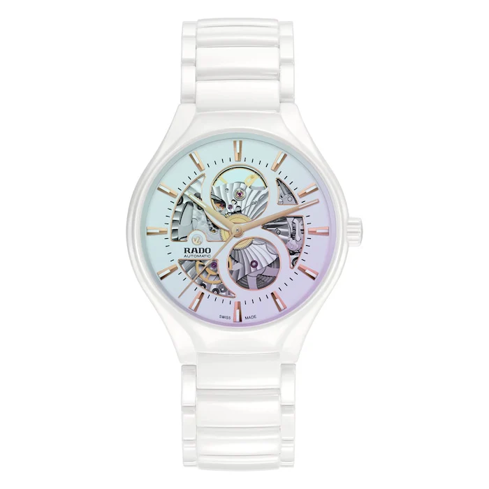 Rado Automatic 40mm Men’s Watch with Skeleton Material Dial, Titanium Case, 50m Water Resistant / R27115022