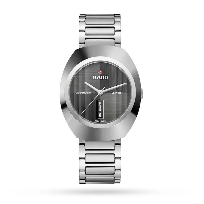 Rado DiaStar Limited Edition 38mm Unisex Watch Grey Luxury Watch Swiss Made High Precision Movement R12160103