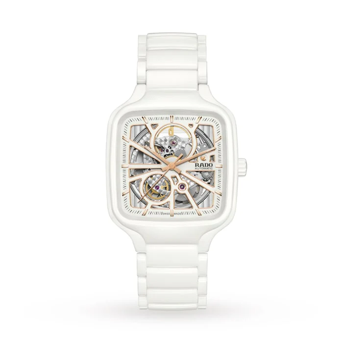 Rado True Square Automatic Open Heart 38mm Luxury Watch Luxury Watch Swiss Made Automatic Movement R27073012