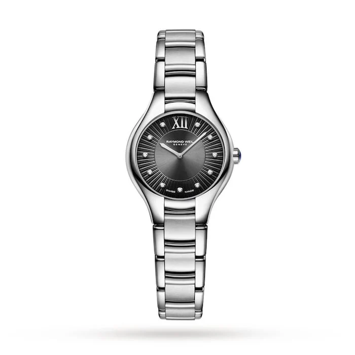 Raymond Weil Noemia Diamond 24mm Ladies Watch Luxury Watch Swiss Made High Precision Movement 5124-ST-60181