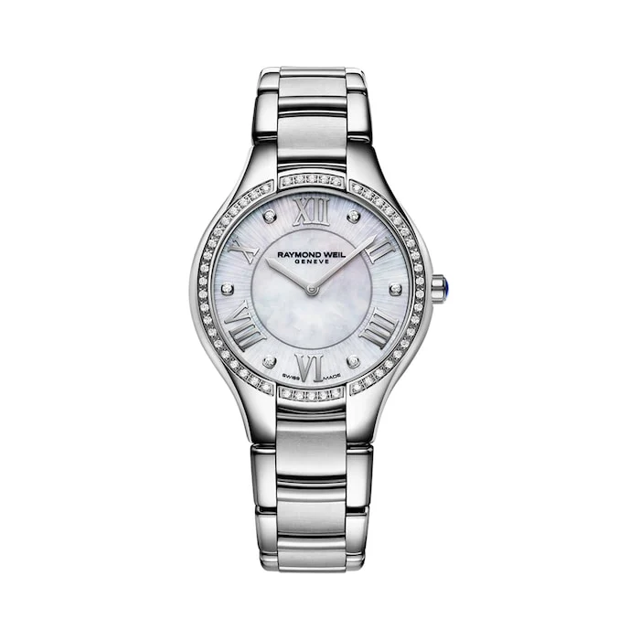 Raymond Weil Noemia Ladies Quartz 32mm Luxury Watch Luxury Watch Swiss Made High Precision Movement 5132-S2S-00966