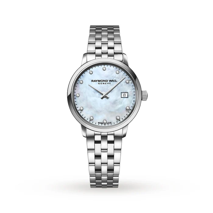 Raymond Weil Toccata 29mm Ladies Watch Luxury Watch Swiss Made High Precision Movement 5985-ST-97081
