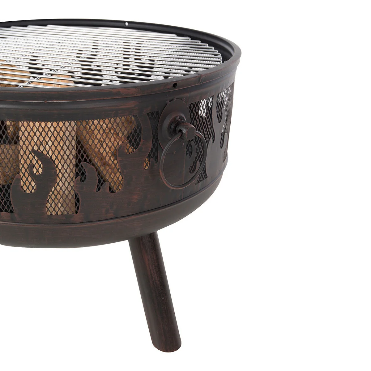 RedFire Blazer Wood Burning Fire Pit + BBQ Grill - Image 3