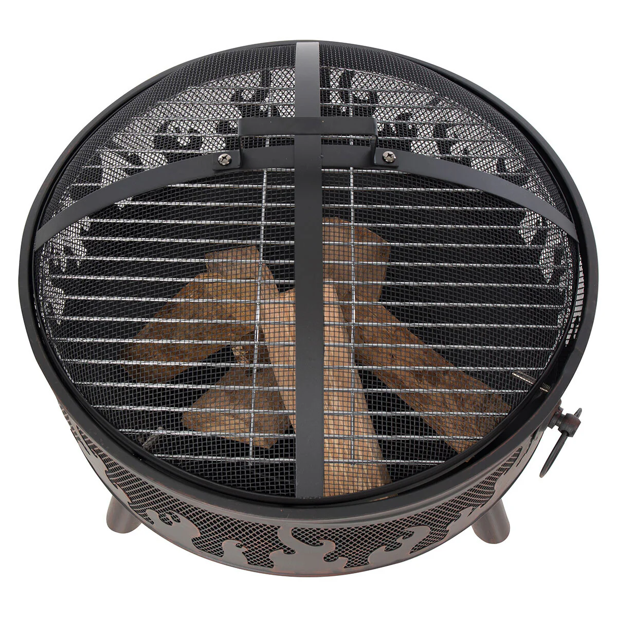 RedFire Blazer Wood Burning Fire Pit + BBQ Grill - Image 5