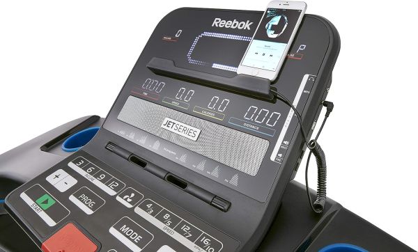 Reebok Jet 300 Series Bluetooth Treadmill - Black Reebok Jet 300 Folding Treadmill + Bluetooth - Image 7