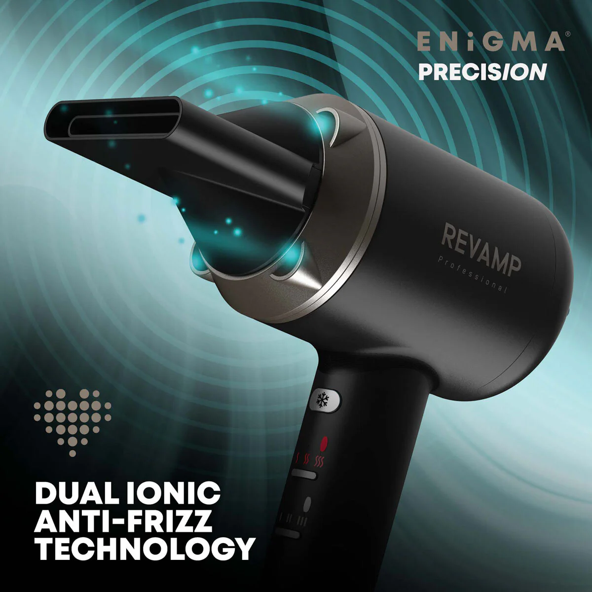 Revamp Enigma PRECISION Hair Dryer, DR-7000-GB - Image 3