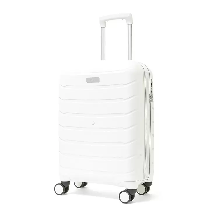 Rock Prime 3 Piece Hardside Luggage Set in White - Image 8