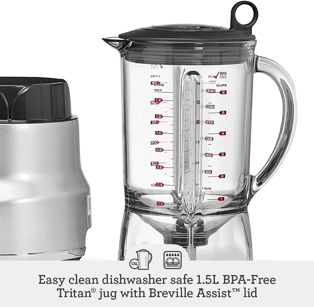 Sage - The Fresh & Furious - Blender for Smoothies and Ice Crushing, Silver - Image 4