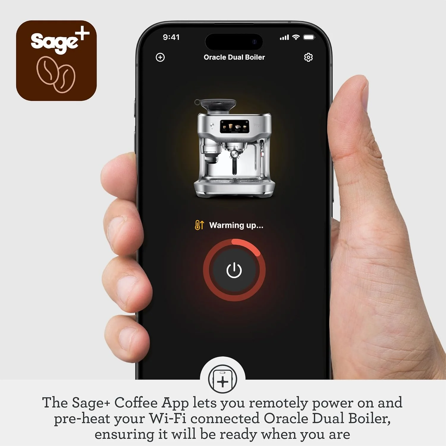 Sage - The Oracle Dual Boiler, Bean to Cup Coffee Machine with Manual and Automatic Milk Frother, 45 Grind Settings - 16 Pre-Set Recipes Incl. Espresso, Cappuccino, Flat White - Stainless Steel - Image 4