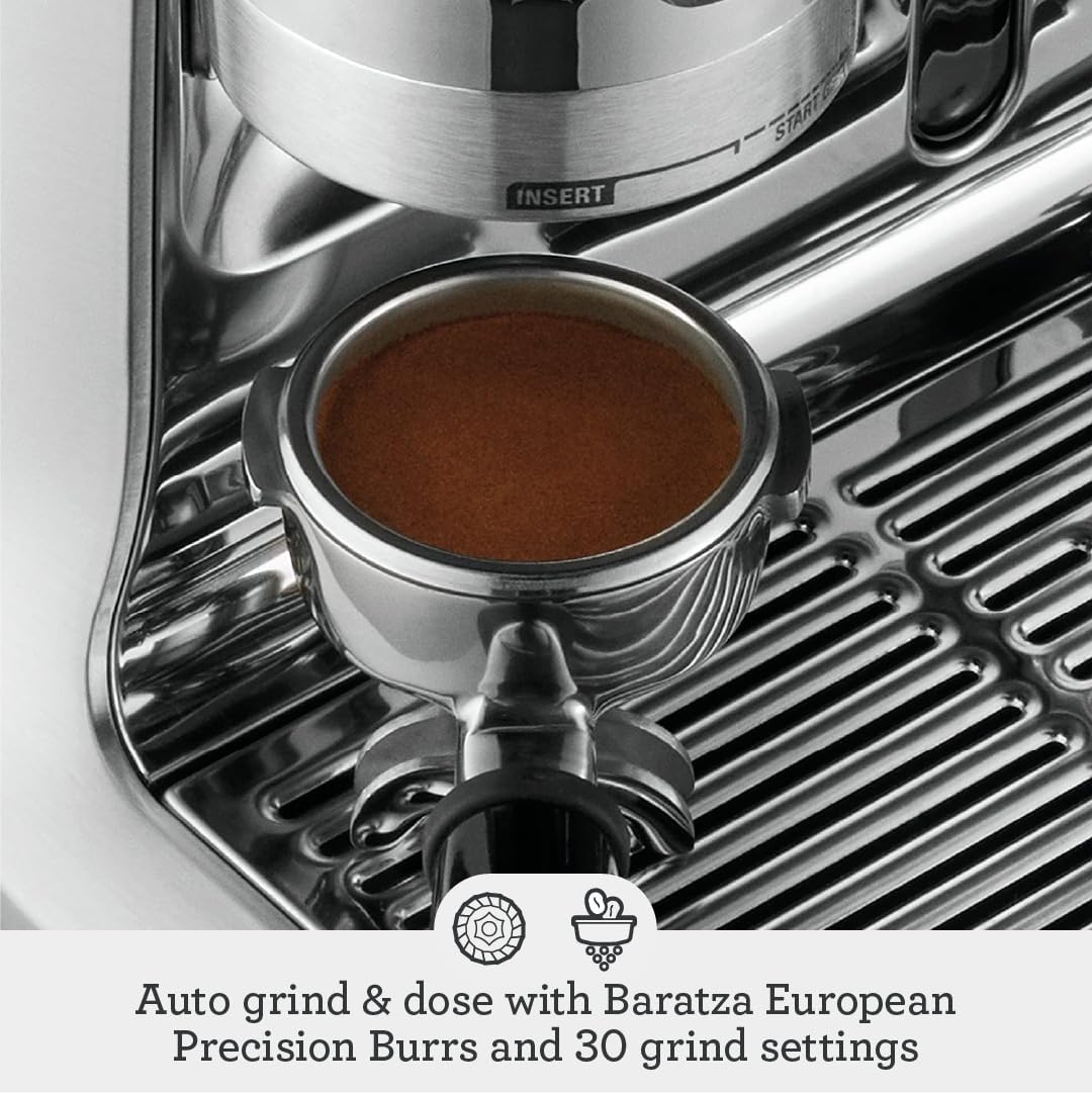 Sage - The Oracle Touch - Bean to Cup Coffee Machine with Grinder & Milk Frother - Fully Automatic Espresso Machine, Touch Screen, 5 Pre-sets - 2.5L Water Tank, 2400 W, Brushed Stainless Steel - Image 7