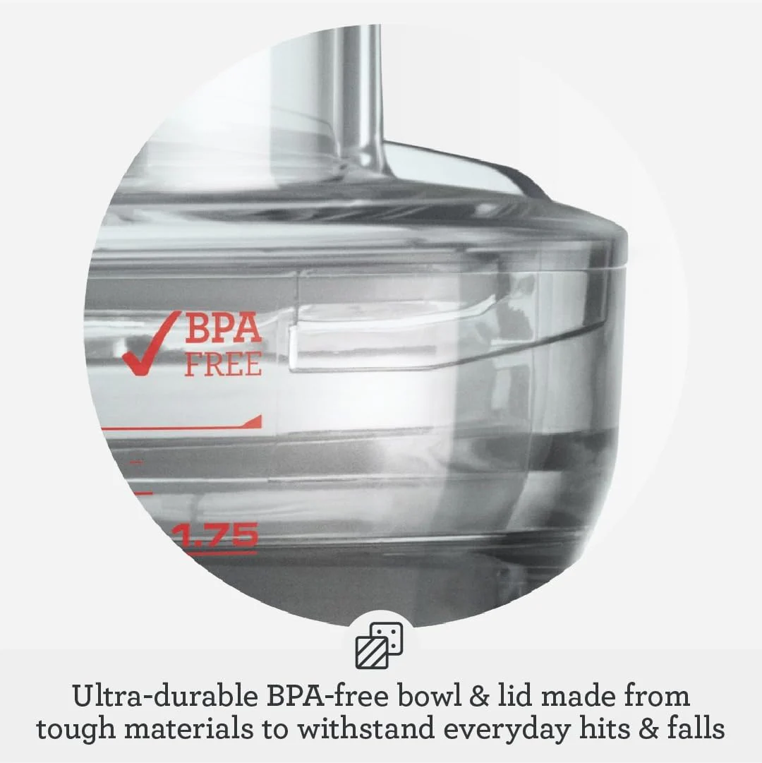 Sage - The Paradice 9 Food Processor - With Dicing Kit, S-blade, Reversible Shredder, Adjustable Slicer & Dough Blade, Brushed Stainless Steel - Image 8