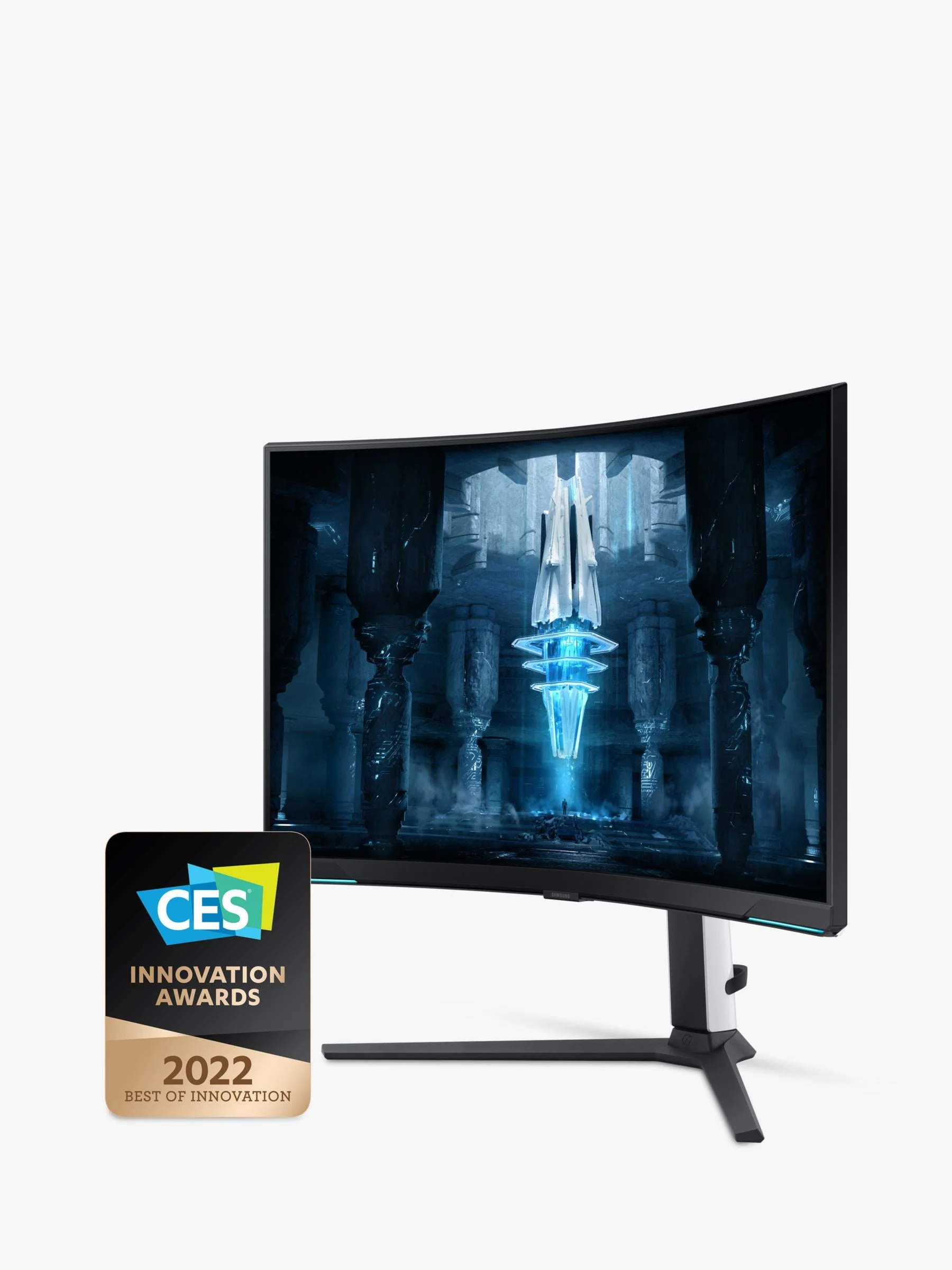 Samsung 4K UHD Curved Gaming Monitor, Quantum HDR 2000, 240Hz Refresh Rate, 1ms Response Time, Nvidia G-Sync Compatible, Matte Screen - Image 7