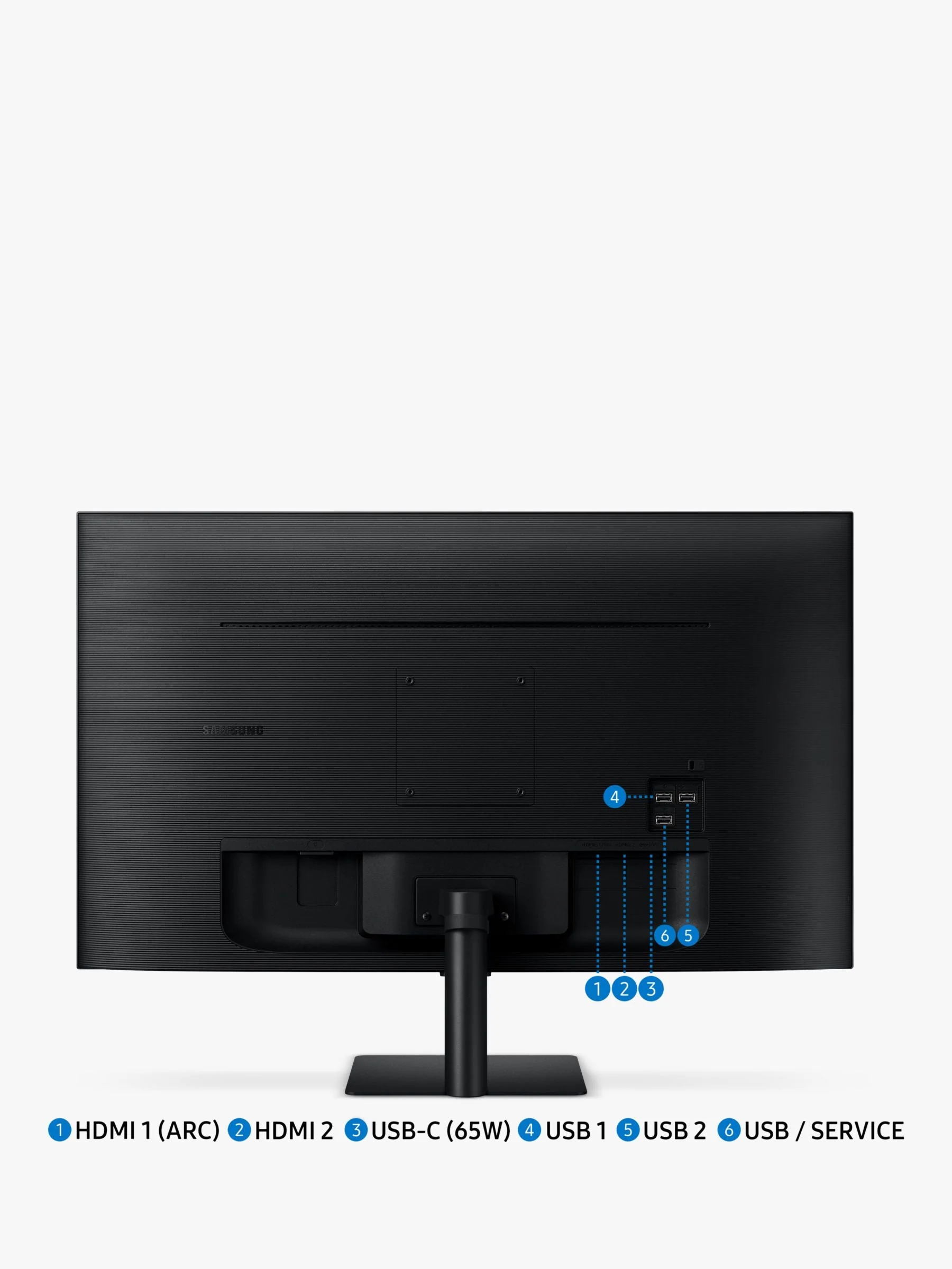 Samsung M70B 32" 4K UHD Smart Monitor - Wireless DeX, Remote Access, Built-in Apps, Voice Assistance - Image 4