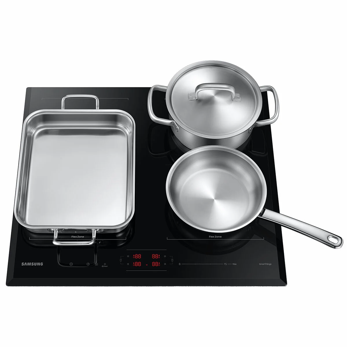 Samsung Series 5 NZ64B5066KK, Slim Fit Induction Hob with Dual Flex Zone - Image 3